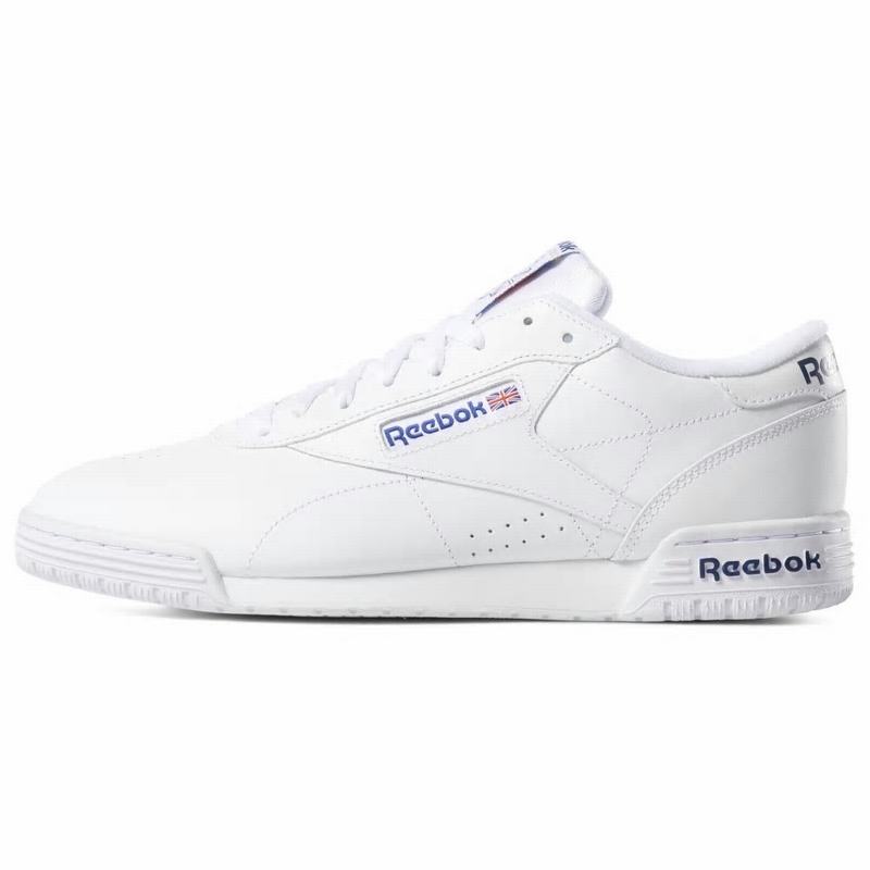 Reebok Ex-o-fit Clean Logo Int Tenisky Damske - Biele/Kráľovská Modrá/Kráľovská Modrá IX4723HR